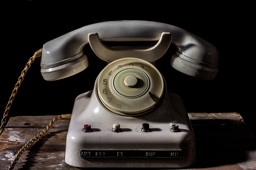 photo credit: Telephone Time Flying by via photopin (license)